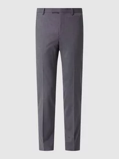 Spodnie męskie - Spodnie do garnituru z dodatkiem żywej wełny model ‘Ryan’ — ‘Futureflex’ - grafika 1