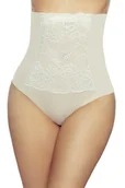 Majtki damskie - Eldar Violana Majtki Wysokie Beżowe L - miniaturka - grafika 1