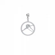 Bransoletki - Charms Gimnastyka Artystyczna z Obręczą Srebro 925 DEDYKACJA GRATIS - miniaturka - grafika 1