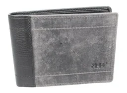 Portfel Męski Skórzany WILD AW N992 Skóra Licowa Duży Poziomy Bez Zapięcia 12 x 9,5 x 2,5 [cm] - Portfele - miniaturka - grafika 1