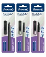 Pióra kulkowe - Pelikan Pina Colada Edition Długopis z wkładem Niebieski 1 szt. - miniaturka - grafika 1