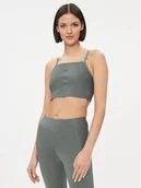 Koszulki i topy damskie - Reebok Top Yoga Performance IM4044 Szary Fitted Fit - miniaturka - grafika 1