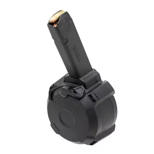 Magpul - Magazynek PMAG D-50 GL9 do pistoletów Glock - 9x19 mm Para - Czarny - MAG1033-BLK - Osprzęt do wiatrówek - miniaturka - grafika 1