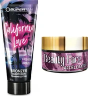 Balsamy i kremy do opalania - Supertan Supertan California Love + Słoiczek Beauty Face - miniaturka - grafika 1