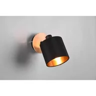 Lampy ścienne - Tommy kinkiet 1-punktowy czarny/naturalny R81331030 - miniaturka - grafika 1
