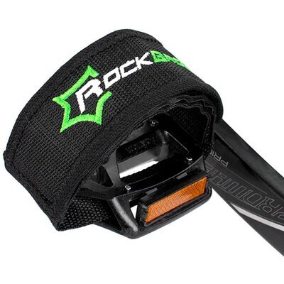 Paski do pedałów rowerowych ROCKBROS GZT1001 Czarny