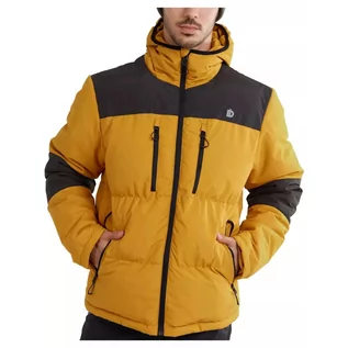 Kurtki narciarskie - Kurtka uliczna Navarro Padded Jacket - żółta - grafika 1