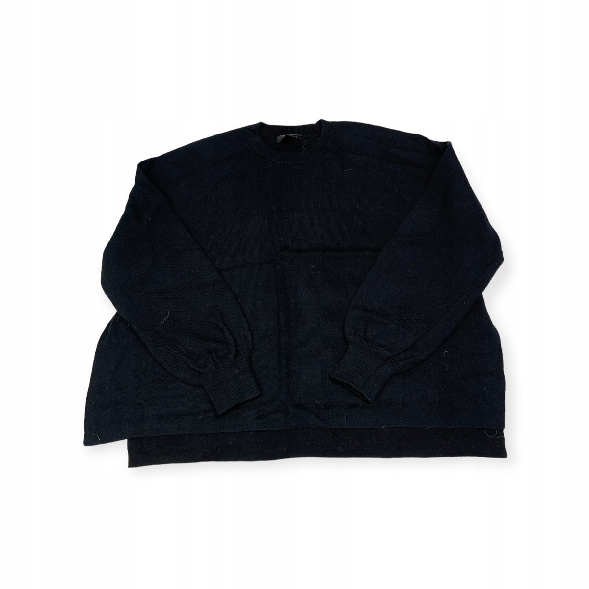 Bluzka damska na długi rękaw czarny J. Crew XL