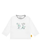 Kaftaniki dla niemowląt - Steiff Koszulka w kolorze białym - miniaturka - grafika 1