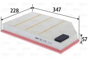 Valeo Filtr powietrza 585276 - Filtry powietrza - miniaturka - grafika 1