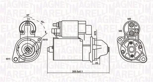 Rozrusznik Magneti Marelli 063721412010 - Rozruszniki - miniaturka - grafika 1