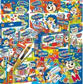 Zeszyty szkolne - WYPRAWKA SZKOLNA PRZYBORY DO SZKOŁY DLA DZIECI BAMBINO PLASTYKA XL 19SZT. - miniaturka - grafika 1