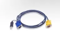 Kable komputerowe i do monitorów - Kabel KVM HDB-15/USB-A - SPHD-15 ATEN, 3 m - miniaturka - grafika 1