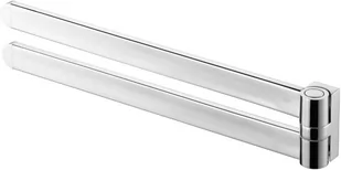 Bisk futura silver Wieszak dwuramienny chrom - zrób zakupy. napisz opinię i wygr (02995) - Wieszaki łazienkowe - miniaturka - grafika 2