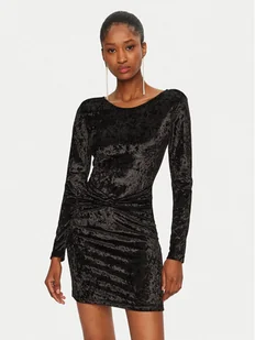 Rinascimento Sukienka koktajlowa CFC0121760003 Czarny Regular Fit - Sukienki - miniaturka - grafika 1