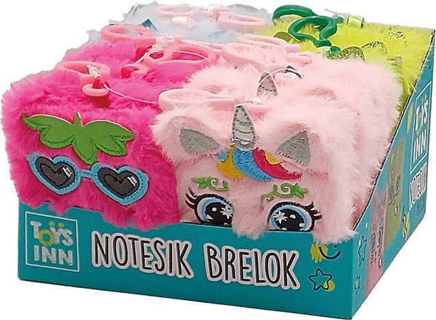 Stnux Notesik Brelok Display Mix 12 Sztuk