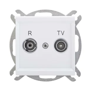 Ospel (ecru) - Gniazdo RTV GPA-RK (końcowe) - Gniazdka elektryczne - miniaturka - grafika 2