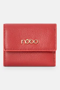 Mały portfel z klapką Nobo czerwony - Portfele - miniaturka - grafika 1