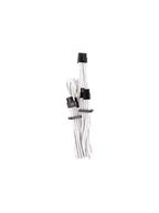 Kable komputerowe i do monitorów - Corsair Premium PCI-E Dual Connector (Type 4 Generation 4) - White - miniaturka - grafika 1
