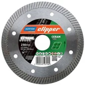 Akcesoria do elektronarzędzi - NORTON Tarcza diamentowa EXTREME CERAMIC TURBO H10 230x22.23 70184621973 - miniaturka - grafika 1