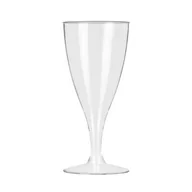 Naczynia i sztućce jednorazowe - Kieliszek do wina jednorazowy - miniaturka - grafika 1