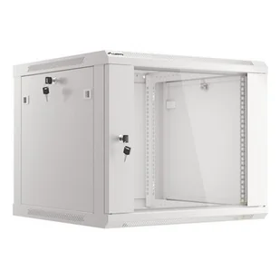 Lanberg Szafa 19" 9U, 600x600, szara FLAT PACK WF01-6609-10S - Szafy rack - miniaturka - grafika 1