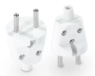 Orno Wtyczka WT-20 2P Biały - Kostki, złączki, wtyczki - miniaturka - grafika 1