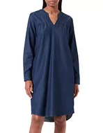 Sukienki - TOM TAILOR Damski sukienka jeansowa 1032524, 10110 - Blue Denim, 34 - miniaturka - grafika 1