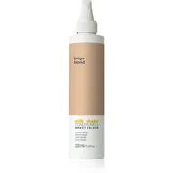 Farby do włosów i szampony koloryzujące - MILK SHAKE CONDITIONING DIRECT COLOUR TONER DO WŁOSÓW BEIGE BLOND 200ML - miniaturka - grafika 1