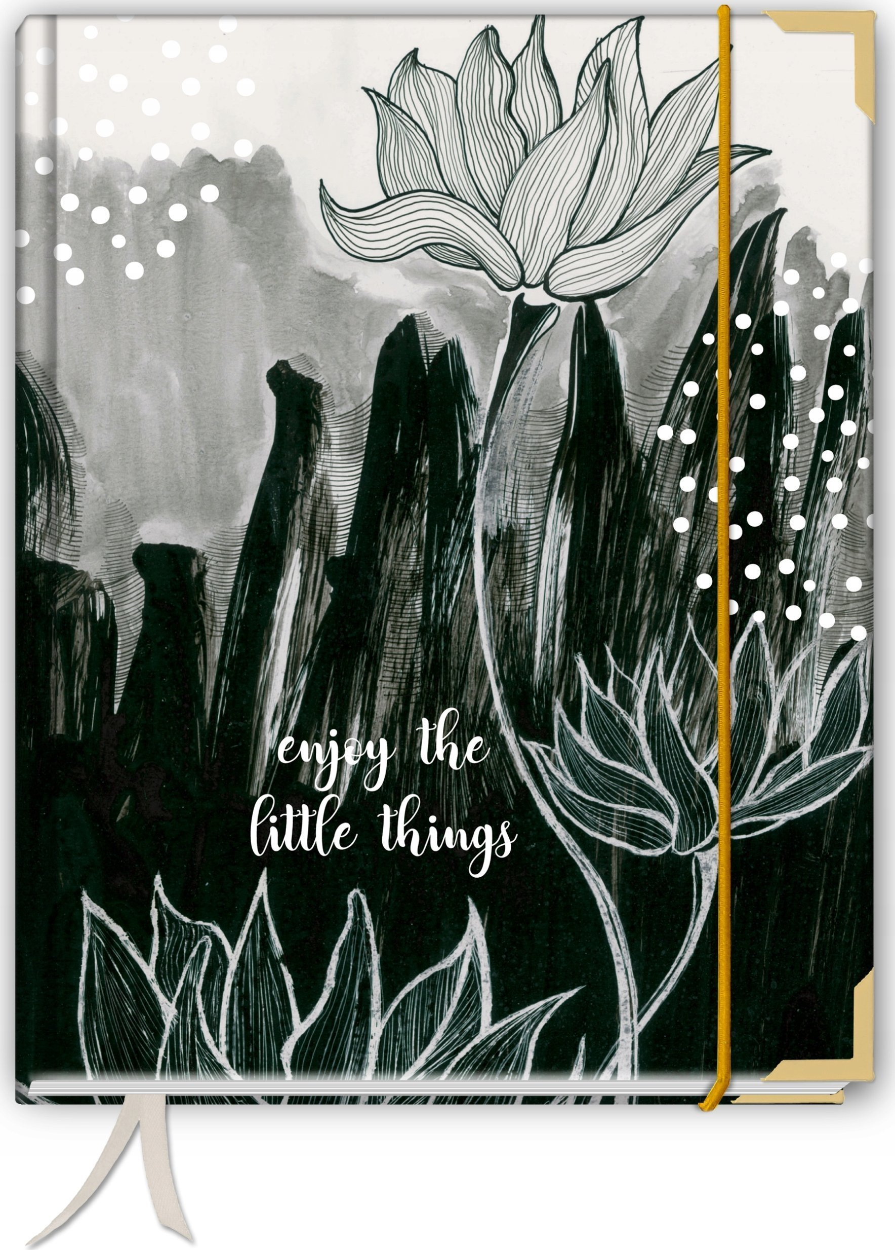 TadaPlanner Bullet journal szyty 214 stron notatnik A5 w kropki pamiętnik