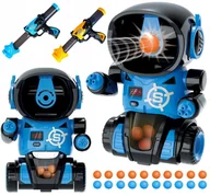 Zabawki militarne - Robot Gra Strzelanie Do Celu Pistolet Licznik Lcd Niebieski U833N - miniaturka - grafika 1