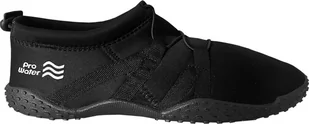 BUTY DO WODY DAMSKIE DO PŁYWANIA NA PLAŻĘ KAMIENNĄ NA JEŻOWCE CZARNE PROWATER PRO-23-37-121L 41 - Pływanie - miniaturka - grafika 1