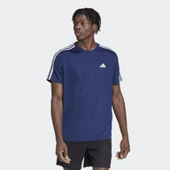 Koszulki sportowe męskie - Koszulka treningowa męska adidas Essentials 3-Stripes - miniaturka - grafika 1