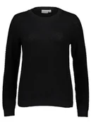 Swetry damskie - Vila Sweter w kolorze czarnym - miniaturka - grafika 1