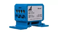 Rozdzielnie elektryczne - Elektro-Plast OPATÓWEK Blok rozdzielczy 2x4-50mm2 + 3x2.5-25mm2 + 4x2.5-16mm2 niebieski DB1-N 48.11 48.11 - miniaturka - grafika 1