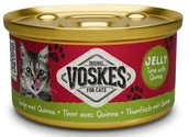 Mokra karma dla kotów - VOSKES Tuńczyk z Komosą w galaretce 85g - miniaturka - grafika 1