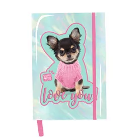 Notes Holograficzny A5 Studio Pets Pqd-3680 - Szkolne artykuły papiernicze - miniaturka - grafika 1