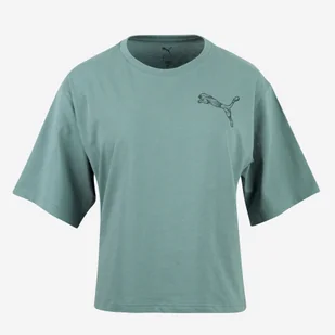 Koszulka z krótkim rękawem damska Puma Gym & Pilates - Koszulki sportowe damskie - miniaturka - grafika 1