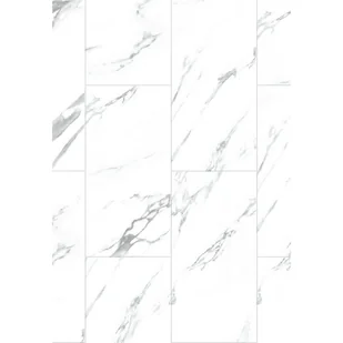 Mexen Glacier White panele winylowe 610 x 305 mm LVT Dryback 2,5 mm, podkład, 4 V-Fuga, Jazz White - F1451-0610-305-255-4V1-01 - Panele podłogowe - miniaturka - grafika 1