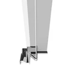 Kabiny prysznicowe - Deante Kerria Plus Profil do drzwi wnękowych systemu Kerria Plus - miniaturka - grafika 1