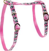 Szelki dla psów - Zolux Szelki nylonowe dla kota Ladycat 10 mm kolor różowy - miniaturka - grafika 1