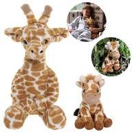Maskotki i pluszaki - Charlie Bears, zestaw dwóch maskotek z serii Bear&Me i Cuddle Cubs, ŻYRAFA- idealny dla niemowląt i dzieci - miniaturka - grafika 1