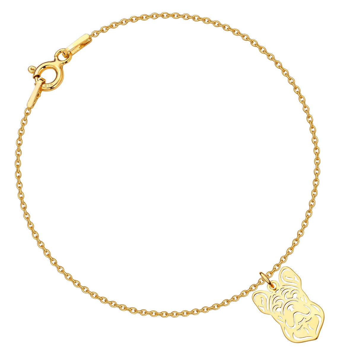 MYNESS Bransoletka z pieskiem buldogiem francuskim /1820/