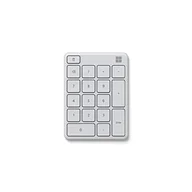 Klawiatury - Microsoft Wireless Number Pad Monza Grau - miniaturka - grafika 1