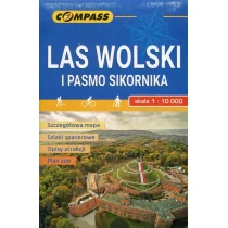 Las Wolski i Pasmo Sikornika, 1:10 000 - Księgarnie ArtTarvel.pl: KRAKÓW - ŁÓDŹ - POZNAŃ - WARSZAWA Compass - Atlasy i mapy - miniaturka - grafika 1