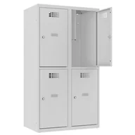 Meble do szkół i przedszkoli - Szafa metalowa dla młodszych dzieci MSUS 422 S do szkół - miniaturka - grafika 1