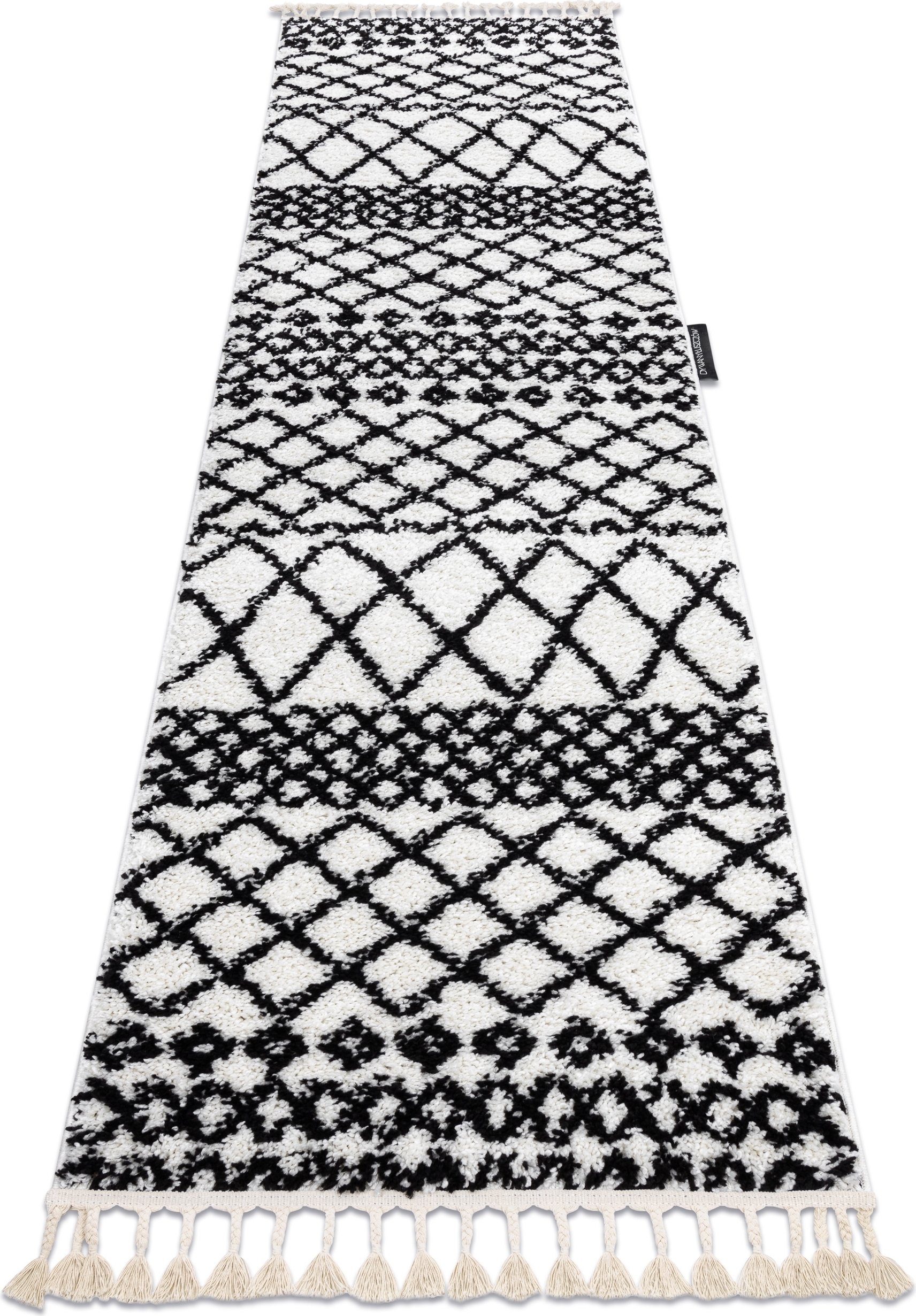 Dywan, Chodnik BERBER SAFI - do kuchni, przedpokoju, na korytarz biały 80x300 cm