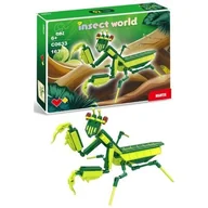 Klocki - QBI Klocki plastikowe Insect world Modliszka C0633-2 - miniaturka - grafika 1