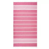 Ręczniki - HOME ELEMENTS Ręcznik kąpielowy Fouta różowy, 90 x 170 cm - miniaturka - grafika 1