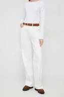 Spodnie damskie - Pepe Jeans jeansy damskie medium waist - miniaturka - grafika 1